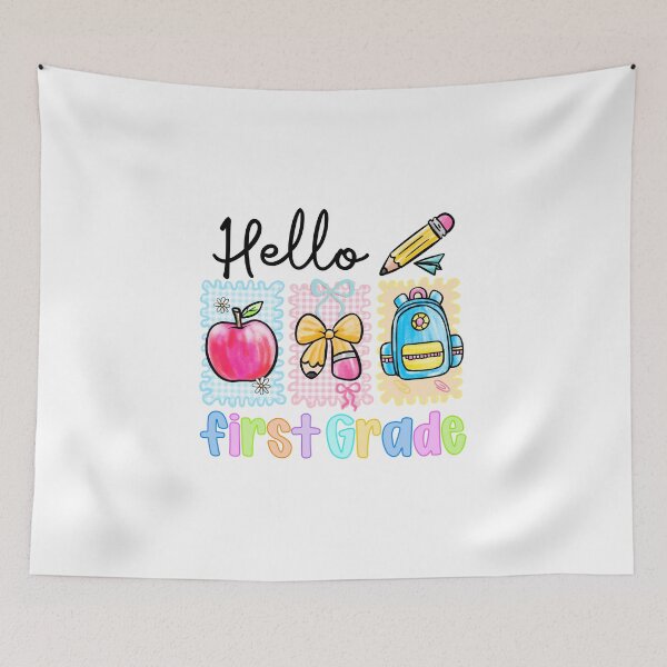Item preview, Hello my first grade designed and sold by NMB-ART-Design.
