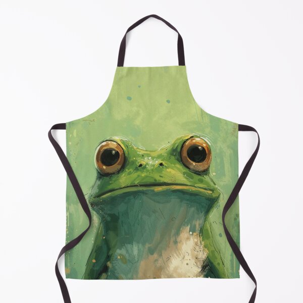Item preview, little green frog designed and sold by clauubueyes.