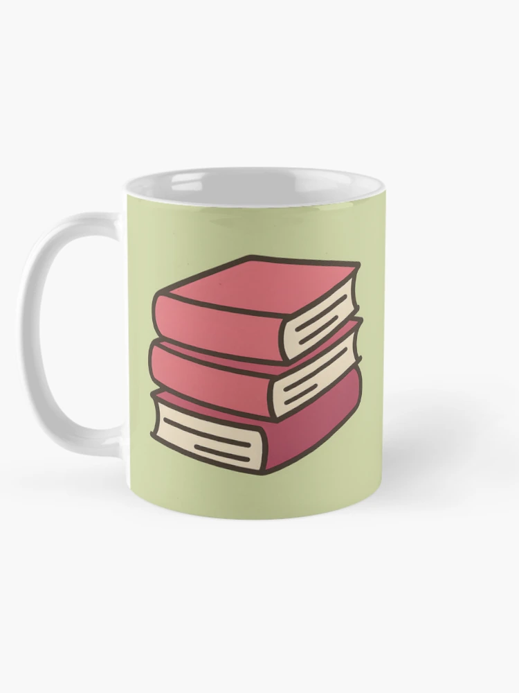 Thumbnail 5 of 6, Coffee Mug,  Bookstack  designed and sold by GraphicsClub.