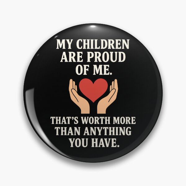 Item preview, Proud Parent Heart Hands – My Children Are Proud of Me Shirt designed and sold by TeeTimeTreasure.