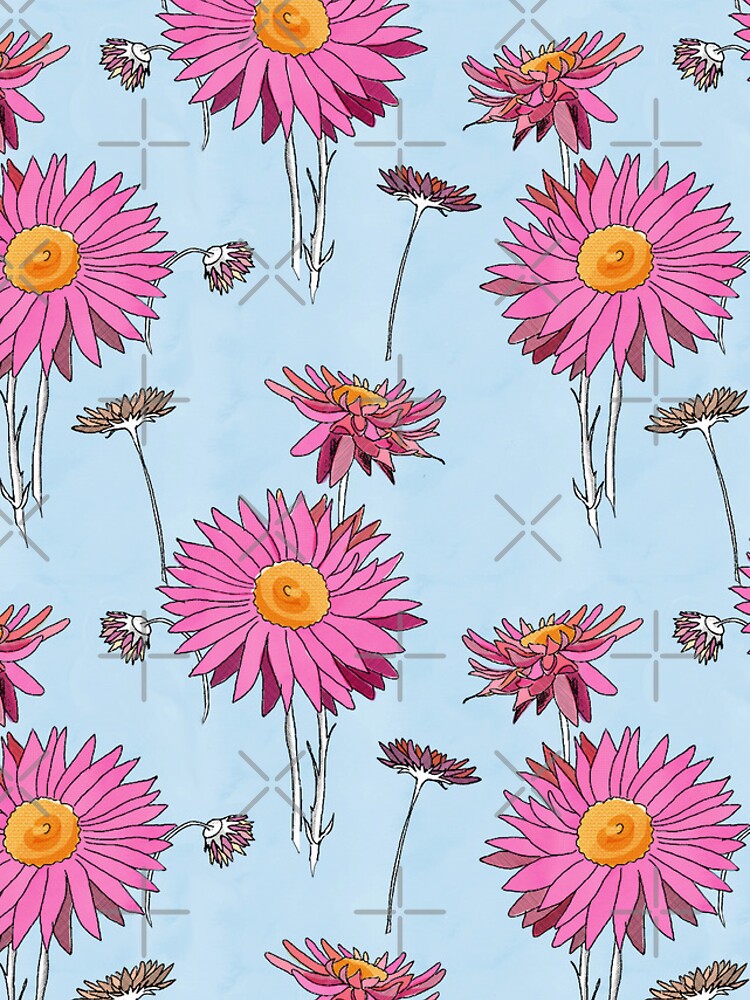 Thumbnail 4 of 4, iPhone Case, Paper Daisies designed and sold by CaelaBeeDesigns.