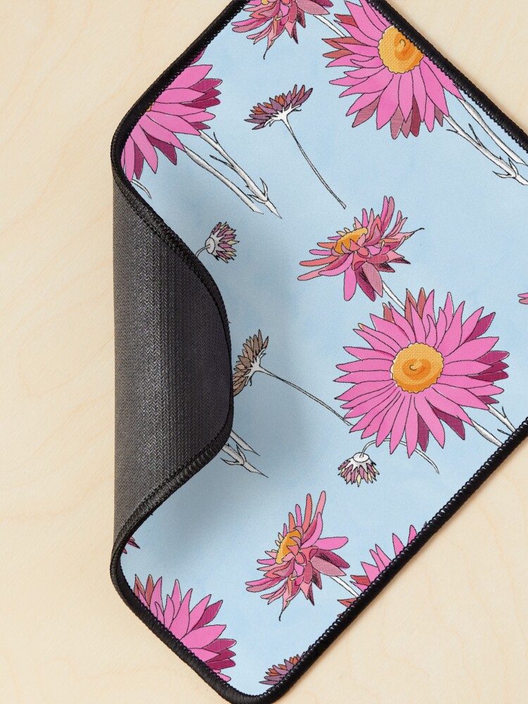 Thumbnail 2 of 5, Mouse Pad, Paper Daisies designed and sold by CaelaBeeDesigns.