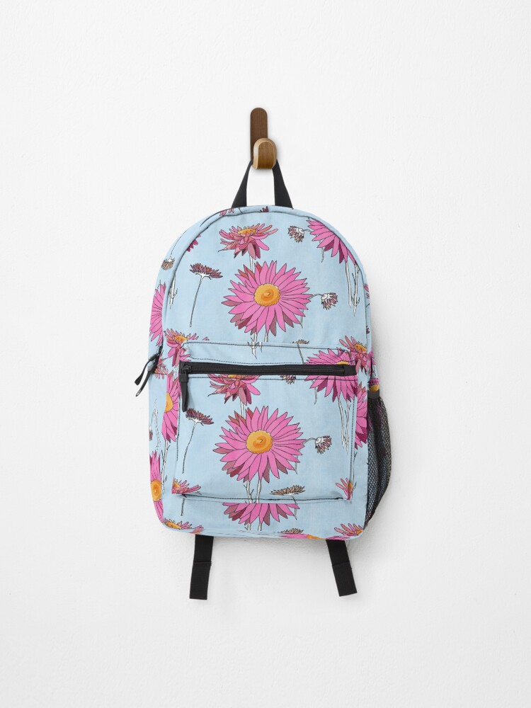 Thumbnail 1 of 3, Backpack, Paper Daisies designed and sold by CaelaBeeDesigns.