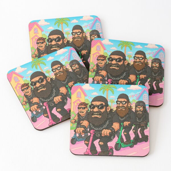 Item preview, Biker Gang Terrorizes Cute Neighborhood designed and sold by ericvonberner.
