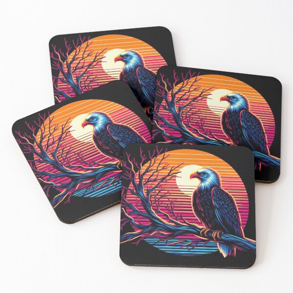 Item preview, sunset and eagle  designed and sold by Dogandesighn.