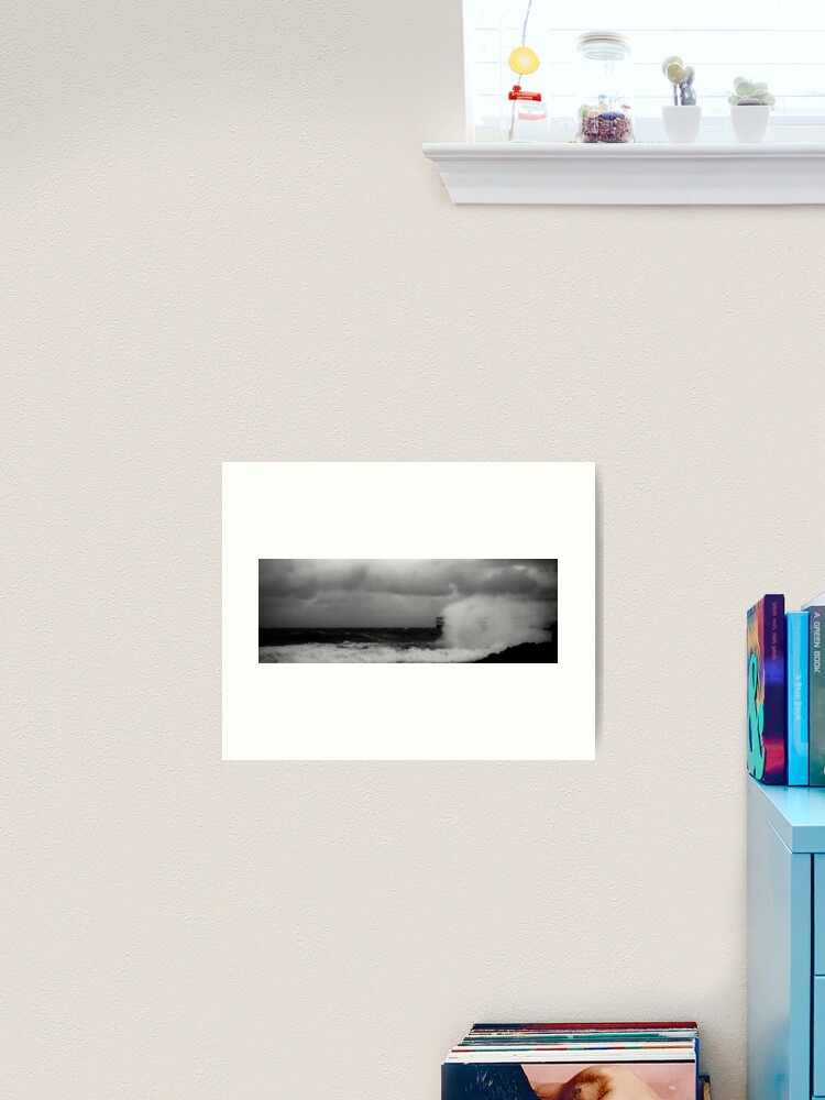 Thumbnail 2 of 3, Art Print, Jetty? What jetty? designed and sold by mistered.