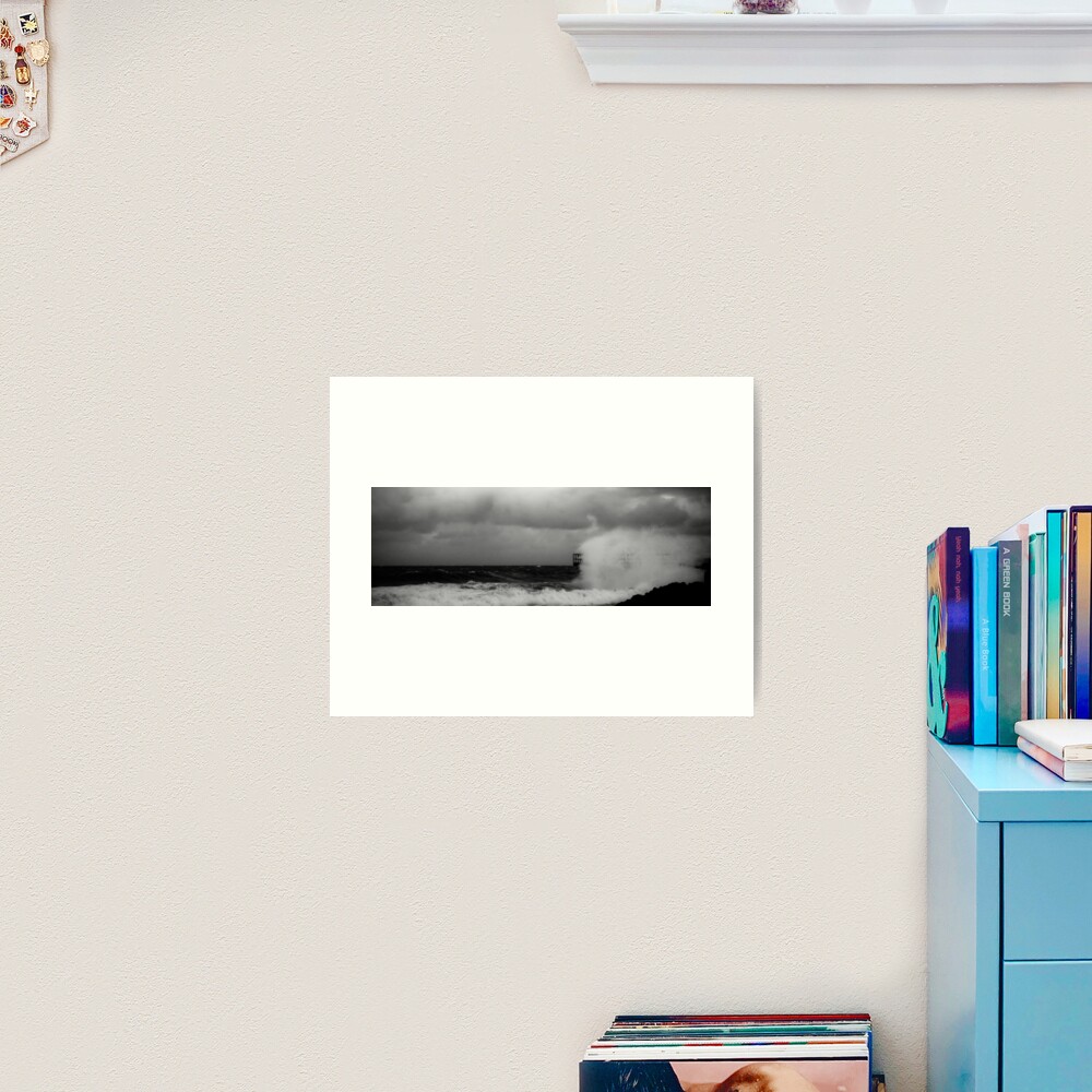 Jetty? What jetty? Art Print