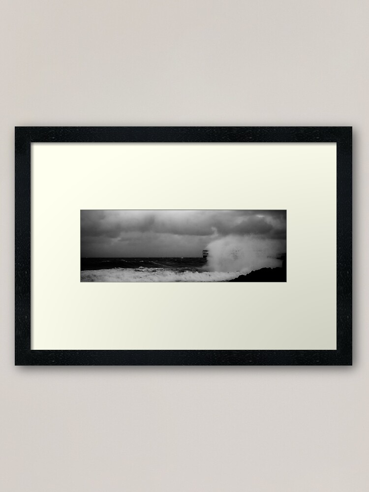 Alternate view of Jetty? What jetty? Framed Art Print