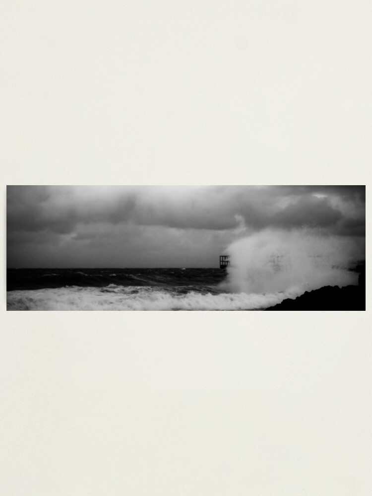 Thumbnail 2 of 3, Photographic Print, Jetty? What jetty? designed and sold by Andreas Koepke.
