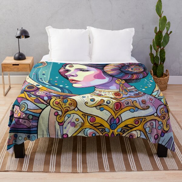 Item preview, Leia Organa Abstract Geometric Illustration designed and sold by  Ojo de Lilith.