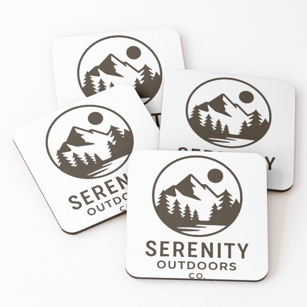 Item preview, Serenity Outdoors Co. – Nature & Tranquility in One Logo designed and sold by ADROO.