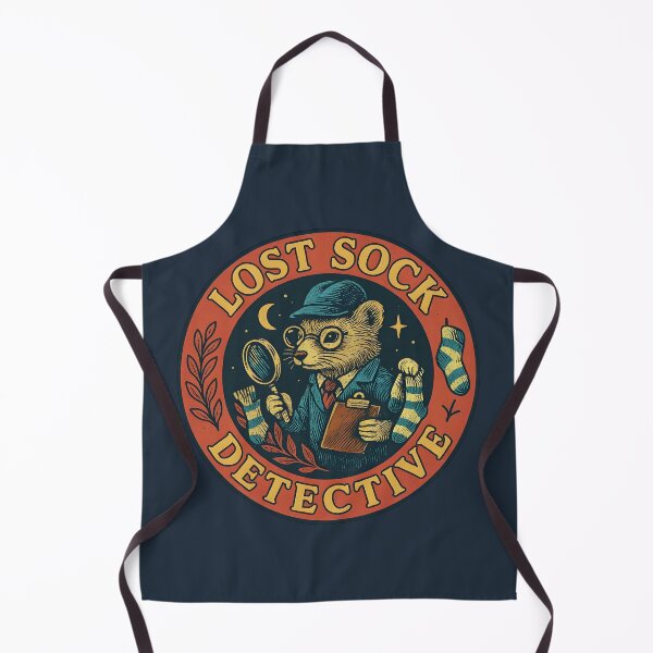 Item preview, Funny Sock Mystery Mouse Detective designed and sold by Shoot-The-Moon.