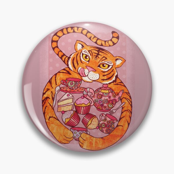 Item preview, Tiger's Tea Party designed and sold by micklyn.