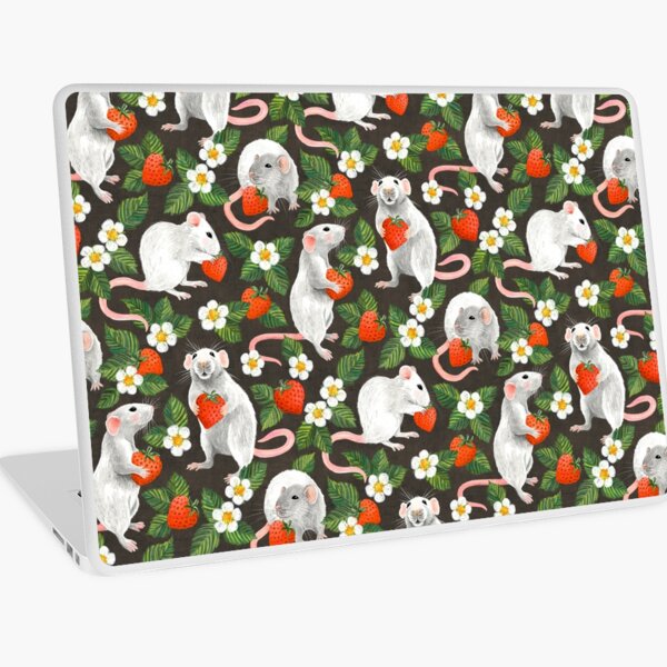 Item preview, A las ratas les encantan las fresas en marrón oscuro vintage designed and sold by micklyn.
