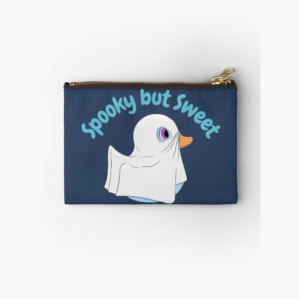 Item preview, Spooky but Sweet – Cute Ghost Rubber Duck Halloween Design designed and sold by Fireborne Studio.