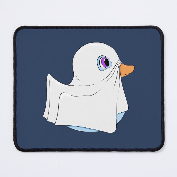 Item preview, Ghost Rubber Duck – Cute Halloween Duck Illustration designed and sold by Fireborne Studio.