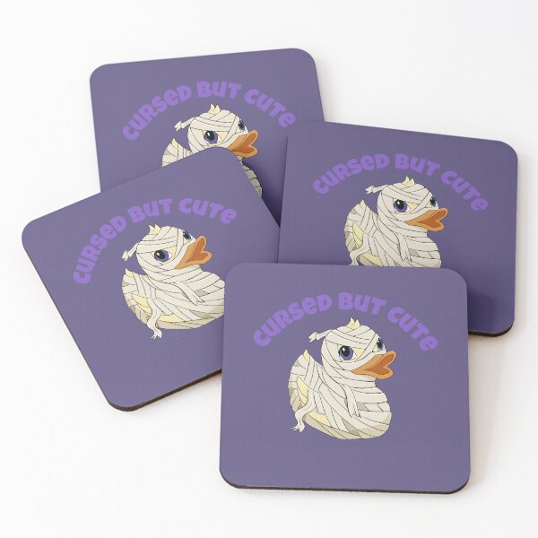 Item preview, Cursed but Cute – Mummy Rubber Duck Halloween Design designed and sold by Fireborne Studio.