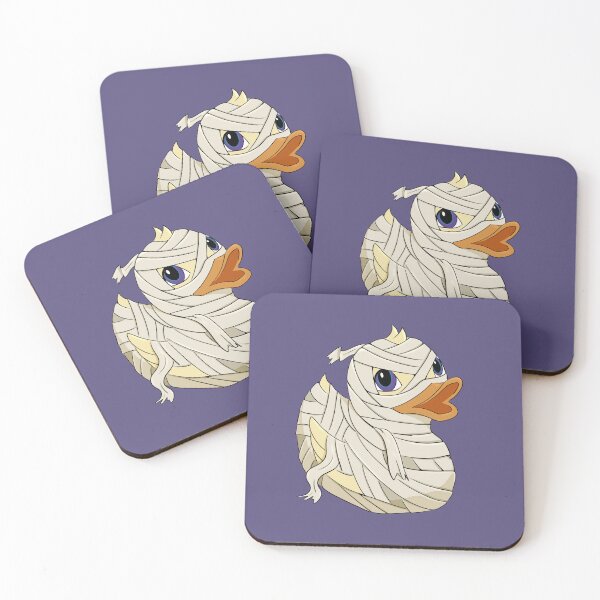 Item preview, Mummy Rubber Duck – Cute Halloween Duck Art designed and sold by Fireborne Studio.
