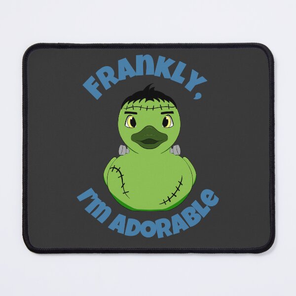 Item preview, Frankly, I’m Adorable – Funny Frankenstein Rubber Duck Halloween Design designed and sold by Fireborne Studio.
