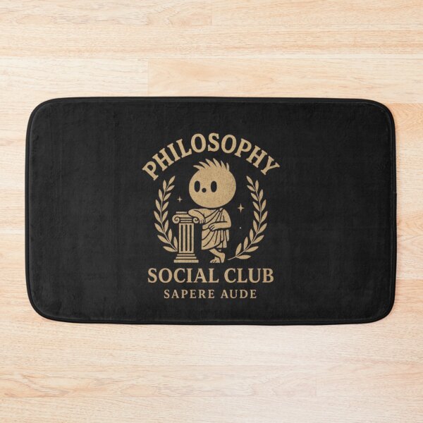 Item preview, Philosophy Social Club – Sapere Aude Retro Crest T-Shirt designed and sold by PHILOSOPHY-SWAG.