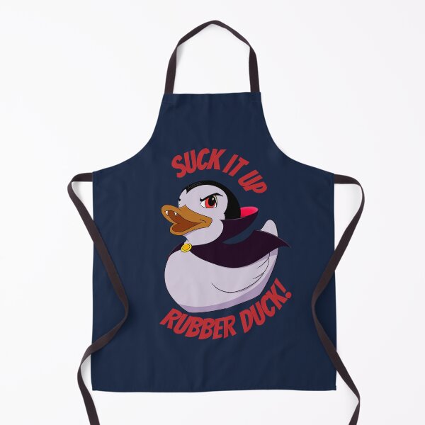Item preview, Suck It Up, Rubber Duck – Funny Vampire Ducky Halloween Design designed and sold by Fireborne Studio.