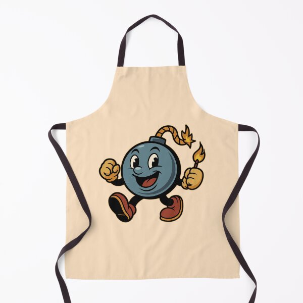 Item preview, Happy Walking Bomb – Retro Comic Style Explosion designed and sold by Hadrion.