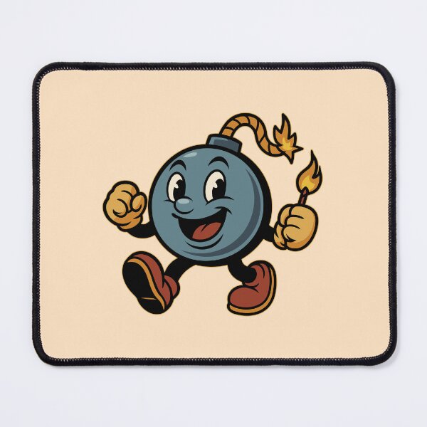 Item preview, Happy Walking Bomb – Retro Comic Style Explosion designed and sold by Hadrion.