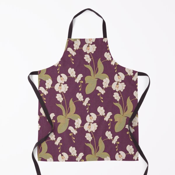 Item preview, Orchid on Linen - Plum designed and sold by CaelaBeeDesigns.