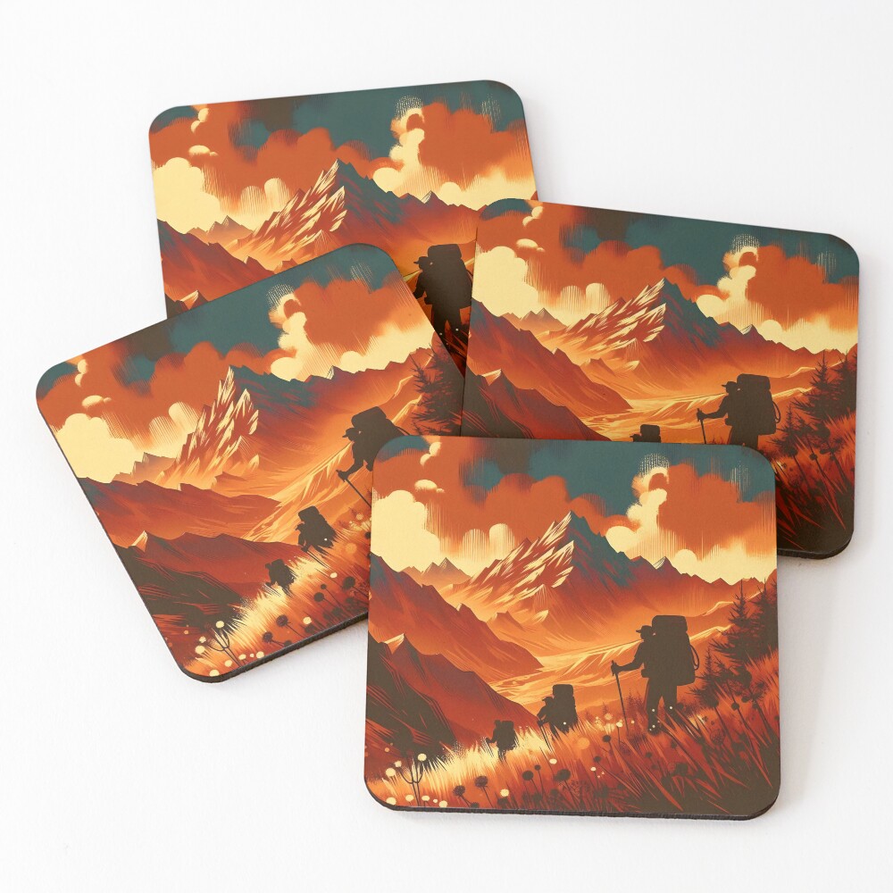 Item preview, Coasters (Set of 4) designed and sold by GraphicsClub.