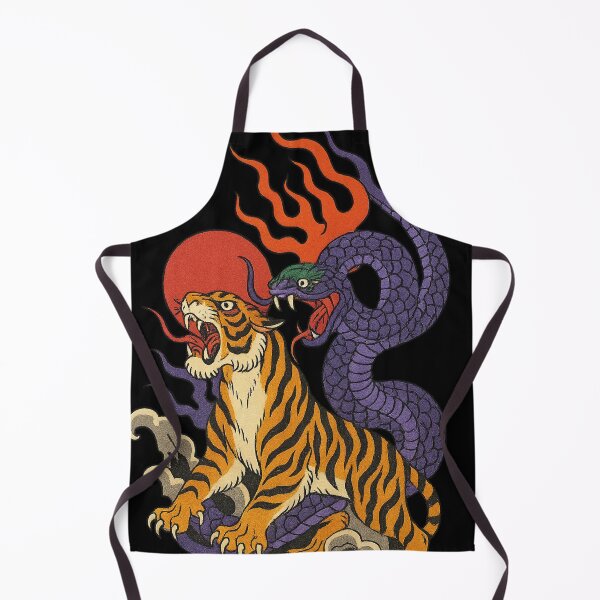 Item preview, Japanese Tiger and Snake designed and sold by Nuvijo.