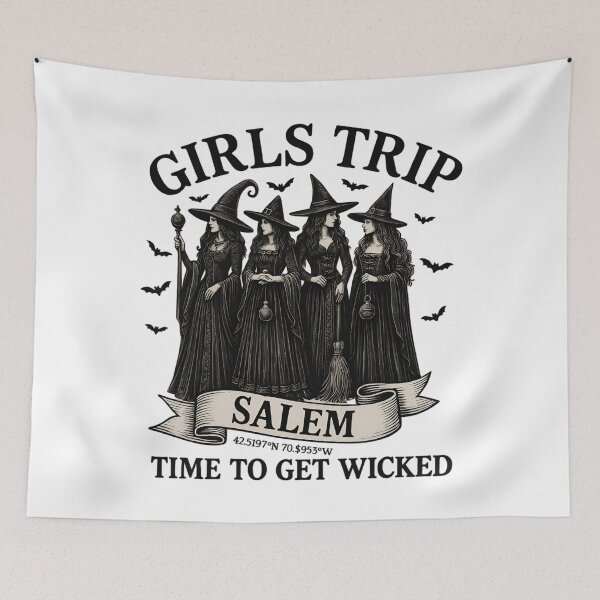 Item preview, Girls Trip Salem Feeling Witchy designed and sold by Blok45.
