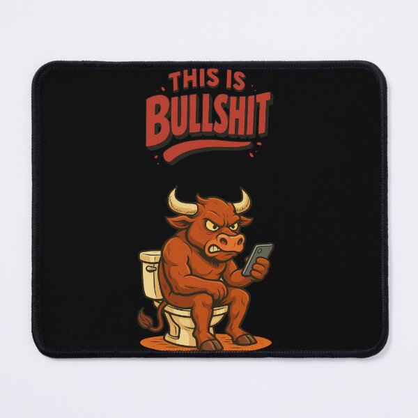 Item preview, This Is Bullshit Toilet Funny designed and sold by Lunari Prints.
