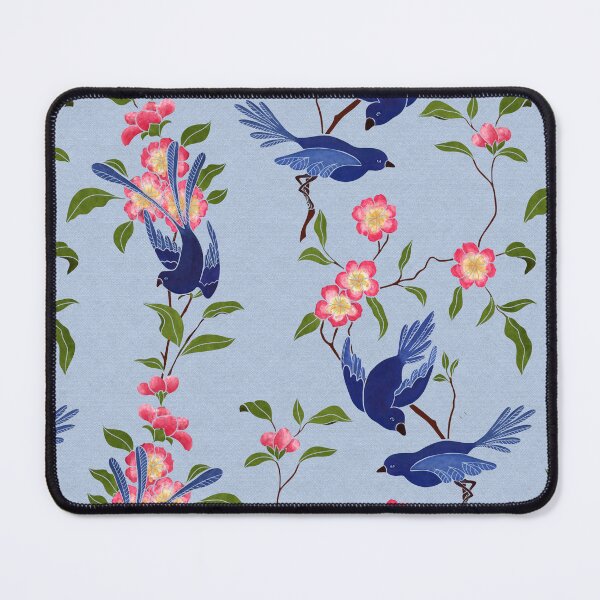 Item preview, Blue Birds & Cherry Blossom designed and sold by CaelaBeeDesigns.