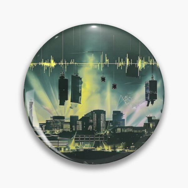 Item preview, Belsonic Beats — Belfast City Sticker designed and sold by Imaginarium of Chaos falcon88 .