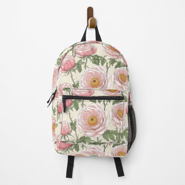 Item preview, Vintage Rose Pattern on Cream Background designed and sold by KaPomPich.