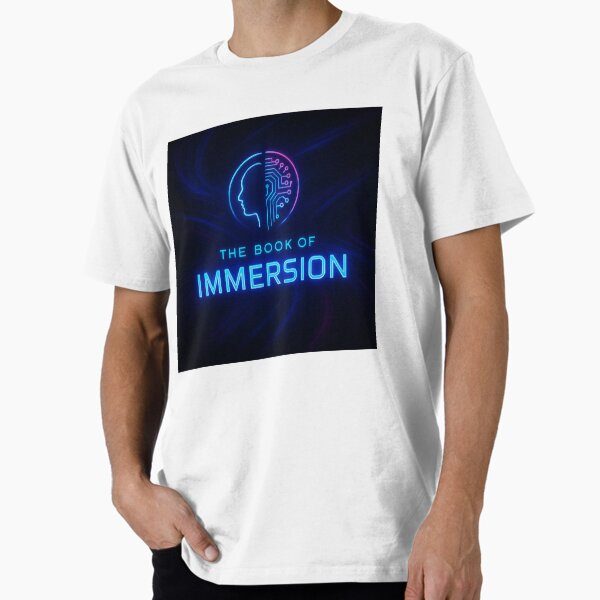 The Book of Immersion Tale Teller Club in Neon Lights Premium T-Shirt