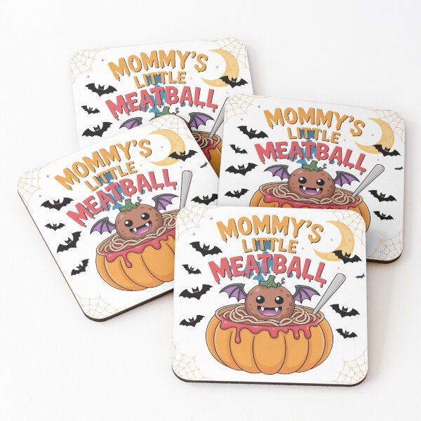Item preview, Mommy's Little Halloween Meatball – Funny Spaghetti Vampire Baby T-Shirt  designed and sold by podlook.