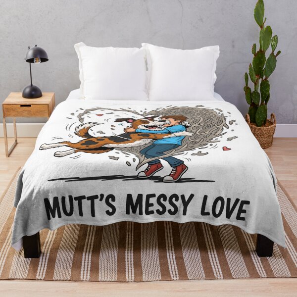 Item preview, Mutt’s Messy Love designed and sold by Amir Faysal.