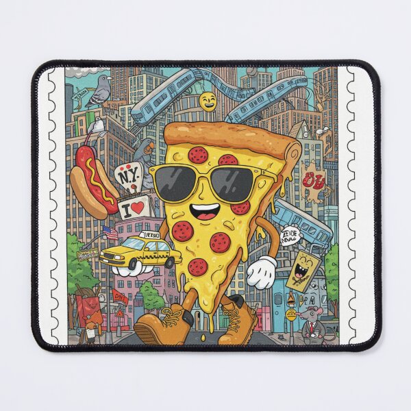 Item preview, New York City Stamp – Surreal Urban Playground designed and sold by Nachiteca.