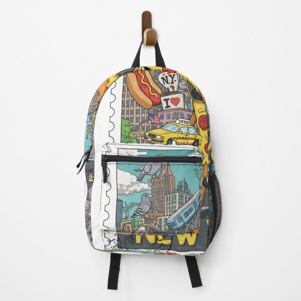 Item preview, New York City Stamp – Surreal Urban Playground designed and sold by Nachiteca.