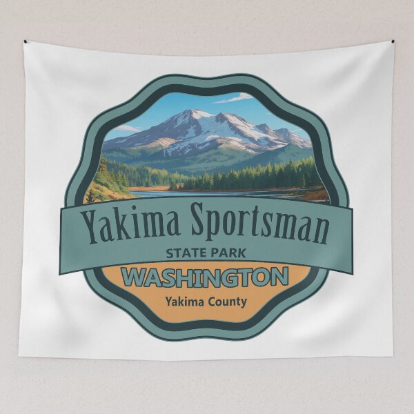 Item preview, Yakima Sportsman State Park, Yakima County, Washington designed and sold by Wanderful-roads.