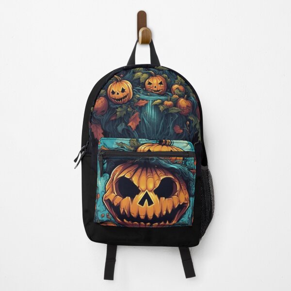 Item preview, Evil Pumpkin King – Creepy Halloween Jack-O'-Lantern Art designed and sold by StudioDina.