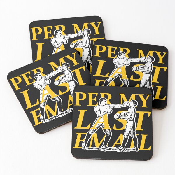 Item preview, Per My Last Email designed and sold by 72PaperPlanes.