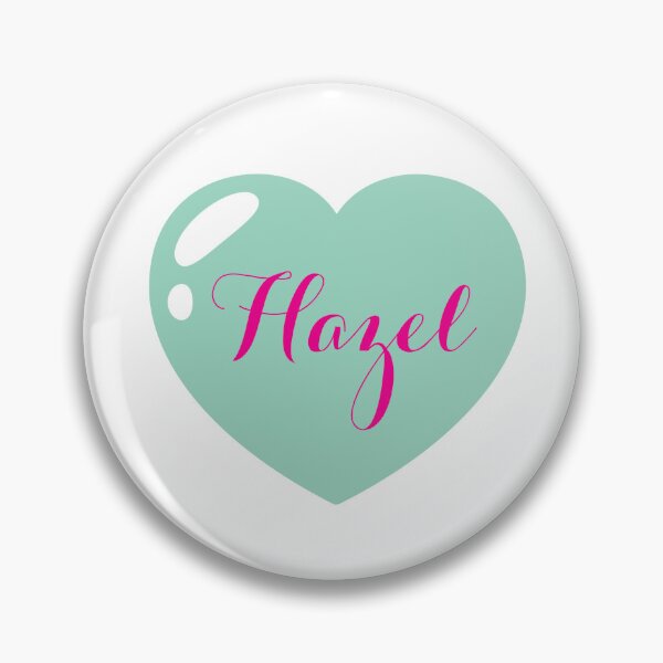 Item preview, Hazel Name with Green Heart  designed and sold by Monika Howarth.