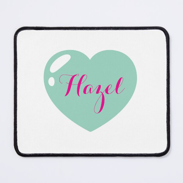 Item preview, Hazel Name with Green Heart  designed and sold by Monika Howarth.