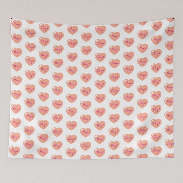 Item preview, Hazel Name with Orange Heart  designed and sold by Monika Howarth.