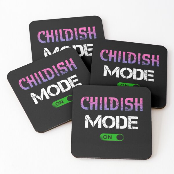Item preview, Childish Mode on designed and sold by RadManDesigns.