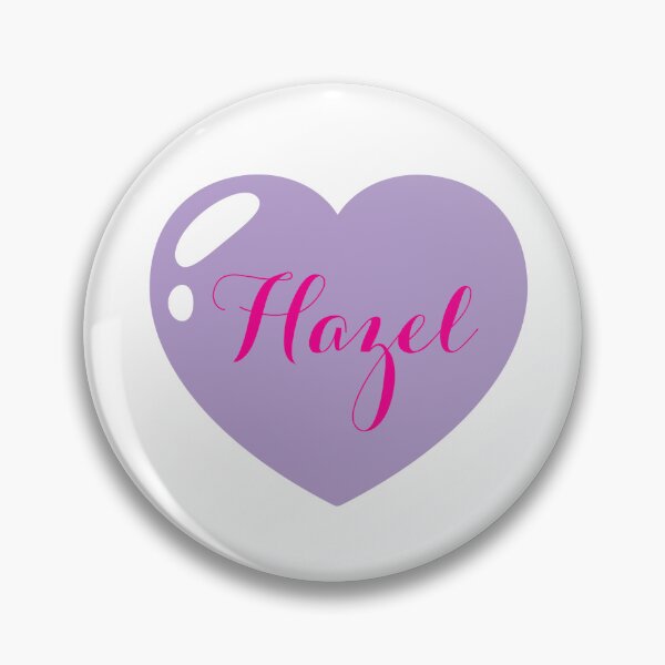 Artikelvorschau, Name Hazel mit Purple Heart entworfen und verkauft von Artbymonika.