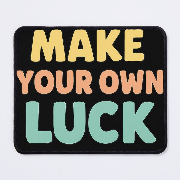 Item preview, Motivational Quote – Make Your Own Luck designed and sold by SavageButSoft.