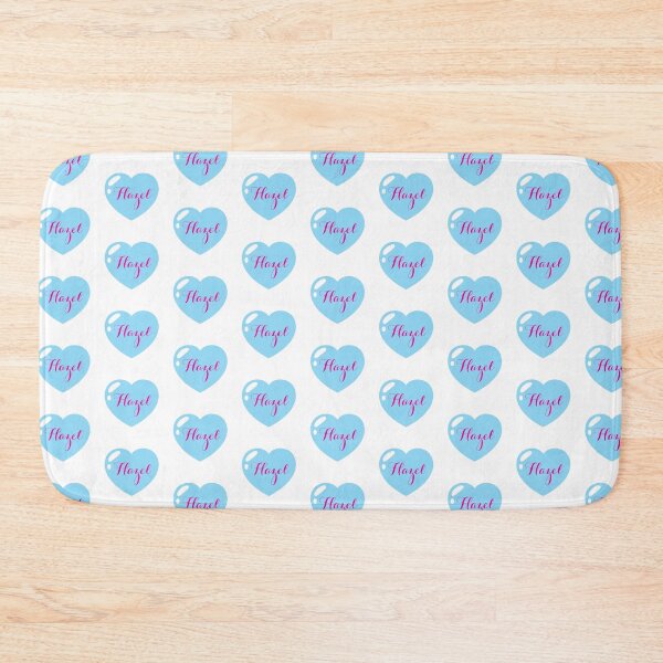 Item preview, Hazel Name with Blue Heart  designed and sold by Monika Howarth.